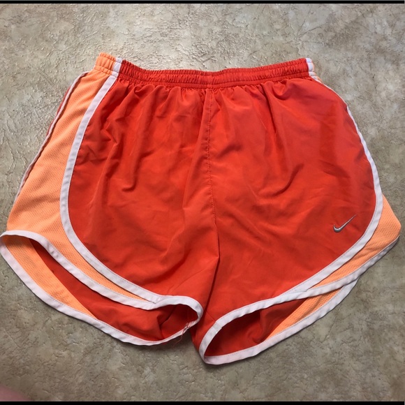 Nike Pants - Nike Orange Running Shorts
